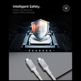 Spigen EB24012CC USB-C-kabel 240W 120cm - hvid