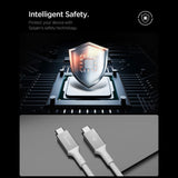 Spigen EB10010CC 100W 100 cm Kabel - hvid