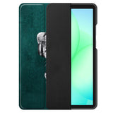 TechProtect SmartCase til Samsung Galaxy Tab A9+ / A11+ Plus 11.0 X210 / X215 / X216 / X230 / X235 / X236 - Grøn