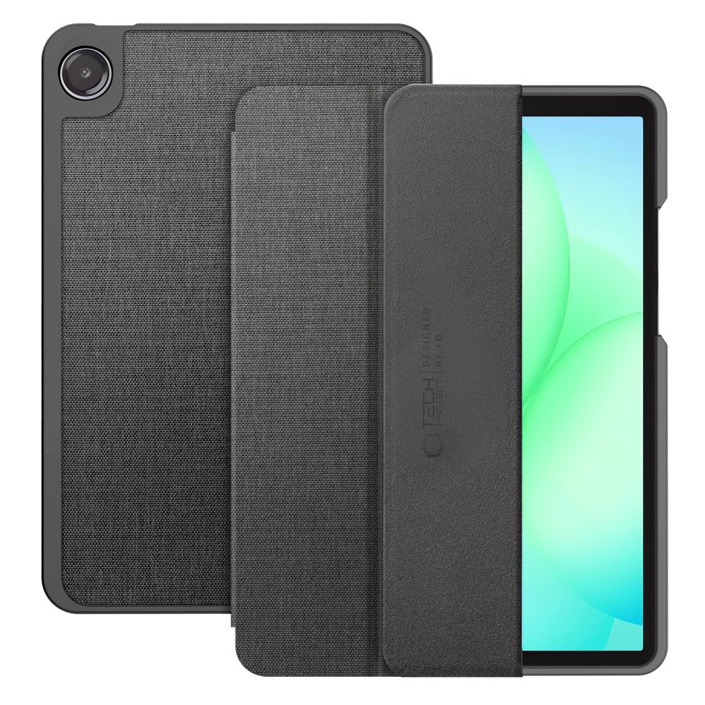 Tech-Protect SC Pen Canvas Case til Samsung Galaxy Tab A9+ / A11+ Plus 11.0 X210 / X215 / X216 / X230 / X235 / X236 - Grå