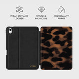 Tech-Protect Lamano-foder for iPad 10.9  10 / 2022 / 11  11 / 2025 - brun og sort