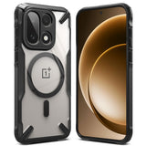 Ringke Fusion X Magnetisk MagSafe Case til OnePlus 15 - Clear Black