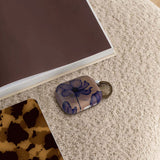 Tech-Protect Lamano-kasse til AirPods Pro 1 / 2 - brun-lila