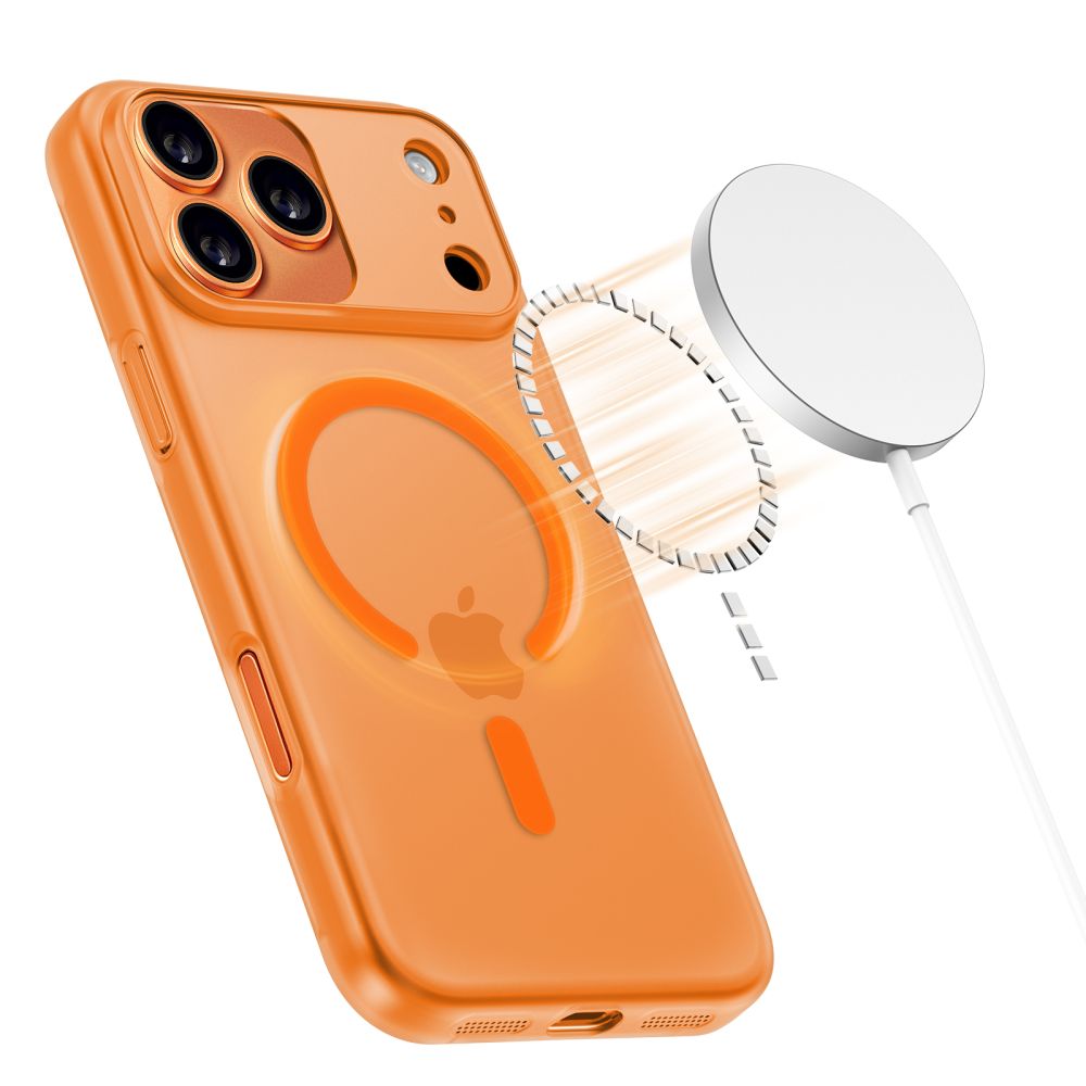 Tech-Protect Magslim MagSafe Case til iPhone 17 Pro - Orange