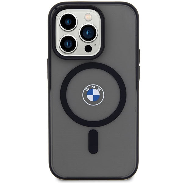 BMW Signature MagSafe Case til iPhone 14 Pro - sort