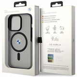 BMW Signature MagSafe Case til iPhone 14 Pro - sort
