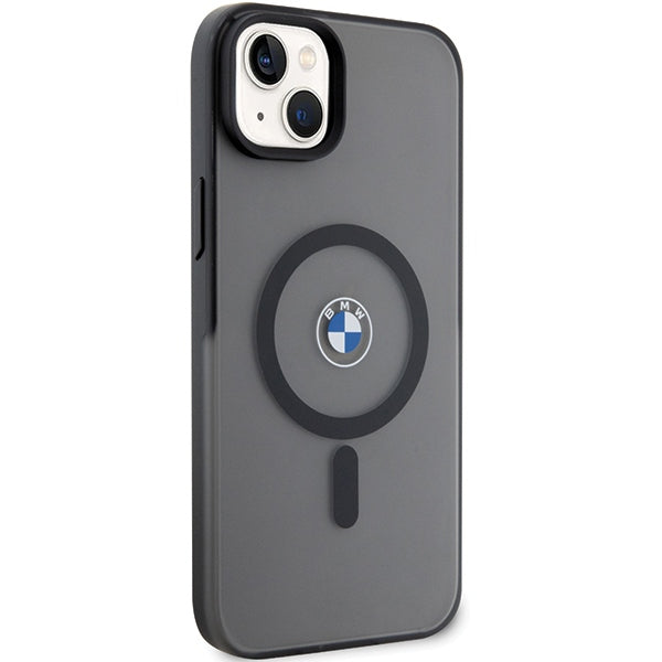 BMW Signature MagSafe Case til iPhone 14 Plus/15 Plus - sort