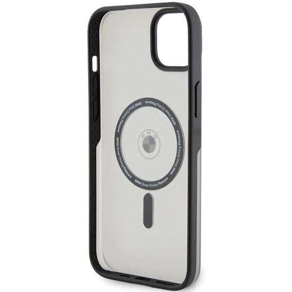BMW Signature MagSafe Case til iPhone 14 Plus/15 Plus - sort