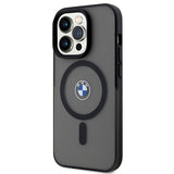 BMW Signature MagSafe Case til iPhone 14 Pro Max - sort