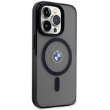 BMW Signature MagSafe Case til iPhone 14 Pro Max - sort