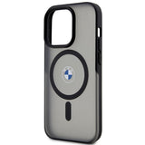 BMW Signature MagSafe Case til iPhone 14 Pro Max - sort