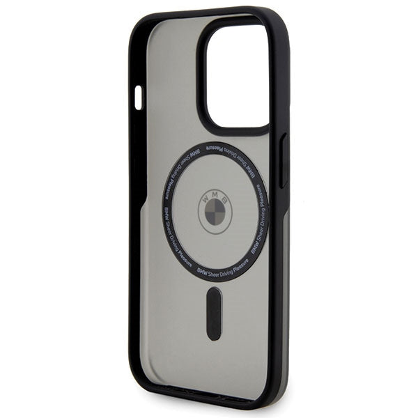 BMW Signature MagSafe Case til iPhone 14 Pro Max - sort