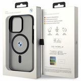 BMW Signature MagSafe Case til iPhone 14 Pro Max - sort