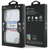 BMW M Silicon Horizontal Line MagSafe Case til iPhone 17 - hvid