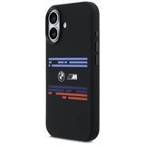 BMW M Silicon Horizontal Line MagSafe Case til iPhone 17 - sort