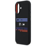 BMW M Silicon Horizontal Line MagSafe Case til iPhone 17 - sort