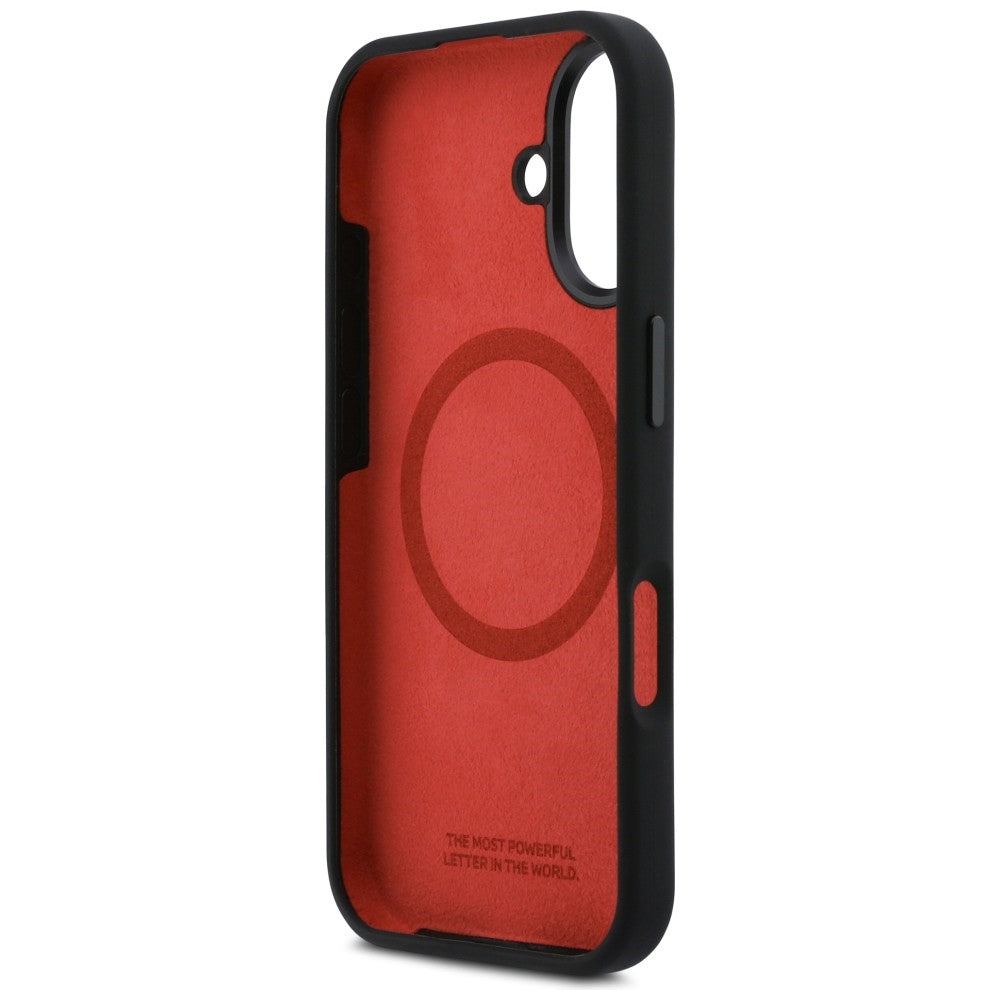 BMW M Silicon Horizontal Line MagSafe Case til iPhone 17 - sort