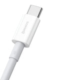 Baseus Superior-serien Kabel USB til USB-C, 66W, 2m (hvid)