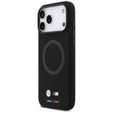 BMW M Silicon Logo MagSafe Case til iPhone 17 Pro Max - sort