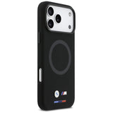 BMW M Silicon Logo MagSafe Case til iPhone 17 Pro Max - sort