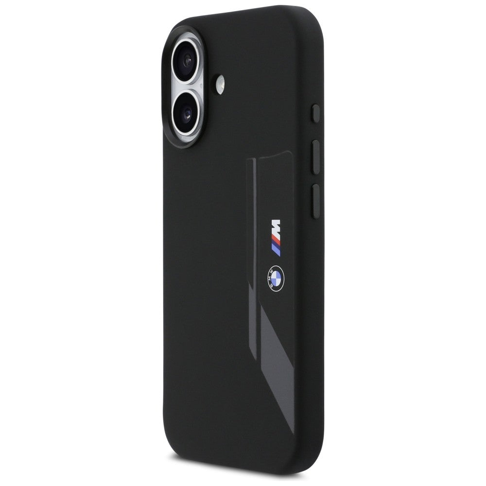 BMW M Silicon Vertical Logo MagSafe Case til iPhone 17 - sort