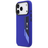 BMW M Silicon Vertical Logo MagSafe Case til iPhone 17 Pro - Navy Blue