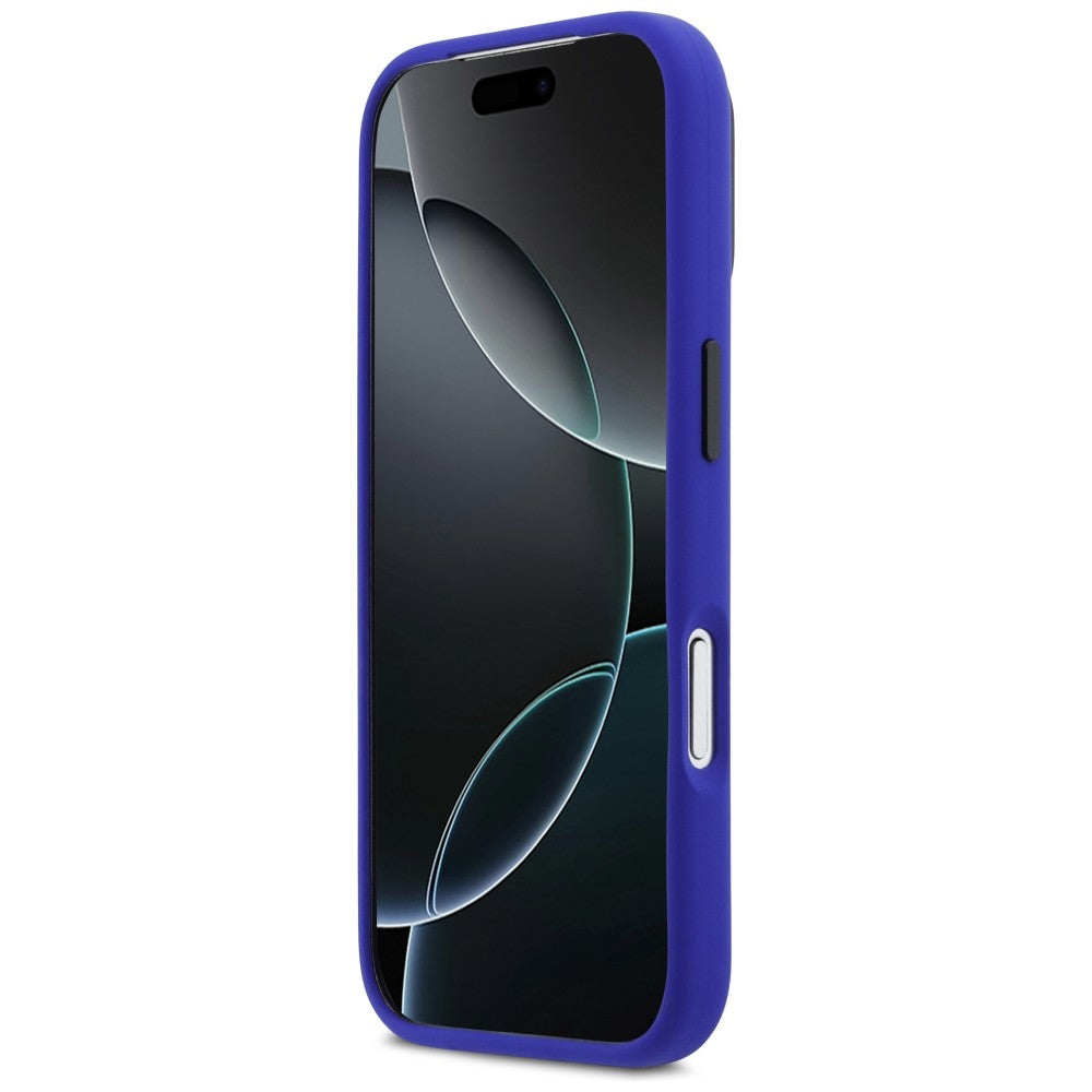 BMW M Silicon Vertical Logo MagSafe Case til iPhone 17 Pro - Navy Blue