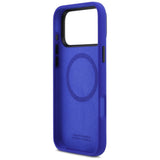 BMW M Silicon Vertical Logo MagSafe Case til iPhone 17 Pro Max - Navy Blue