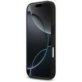 Guess 4G Printed Stripes MagSafe case til iPhone 17 Pro - sort