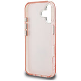 Karl Lagerfeld IML Aquarelle Choupette & Logo iPhone 16 Case - Pink
