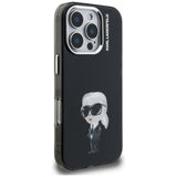 Karl Lagerfeld IML Aquarelle Karl & Logo MagSafe Case til iPhone 16 Pro - sort