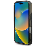 Karl Lagerfeld Liquid Glitter Choupette Logo Case til iPhone 16 Pro Max - sort