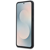 Karl Lagerfeld Silicone Karl & Choupette Heads MagSafe Case til Samsung Galaxy S25 FE - sort