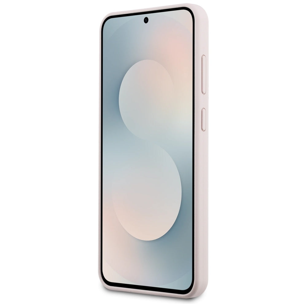 Karl Lagerfeld Silicone Karl & Choupette Heads MagSafe Case til Samsung Galaxy S25 FE - Pink