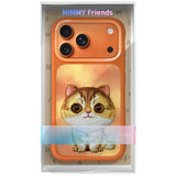 Nimmy Big Eyed Pet 2.0 Cat case til iPhone 17 Pro Max - orange