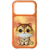 Nimmy Big Eyed Pet 2.0 Cat case til iPhone 17 Pro - orange