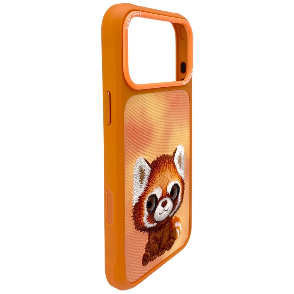 Nimmy Big Eyed Pet 2.0 Raccoon case til iPhone 17 Pro - orange
