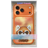 Nimmy Big Eyed Pet 2.0 Raccoon case til iPhone 17 Pro - orange