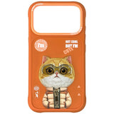 Nimmy Cool&Cute 2.0 Cat Case til iPhone 17 Pro Max - Orange