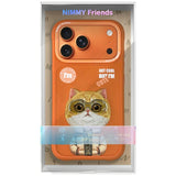 Nimmy Cool&Cute 2.0 Cat Case til iPhone 17 Pro Max - Orange