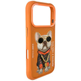 Nimmy Briller Cool Dog Case til iPhone 17 Pro Max - Orange