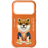 Nimmy Briller Cool Dog Case til iPhone 17 Pro Max - Orange