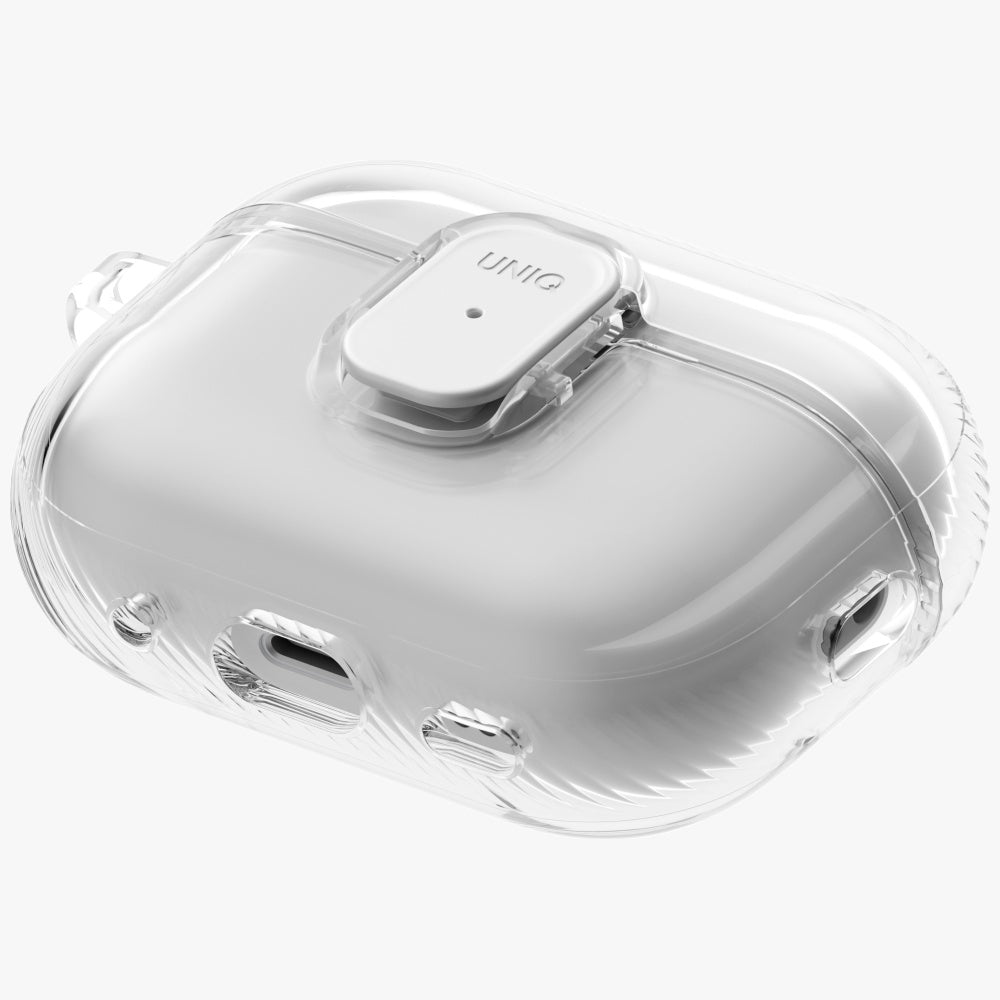 Uniq Glase Pro Case til AirPods Pro 3 Lock Case - gennemsigtig