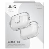 Uniq Glase Pro Case til AirPods Pro 3 Lock Case - gennemsigtig