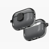Uniq Glase Pro Case til AirPods Pro 3 Lock Case - gennemsigtig sort