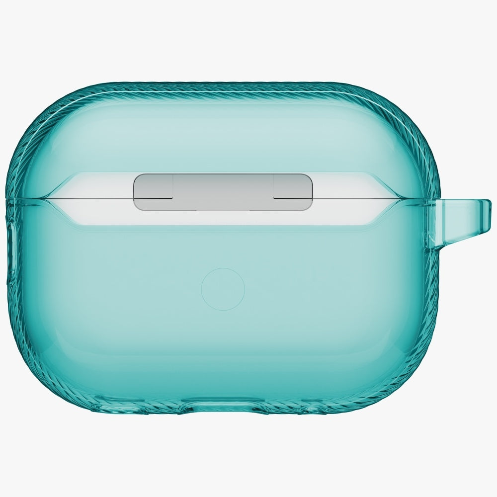 Uniq Glase Pro Case til AirPods Pro 3 Lock Case - gennemsigtig blå