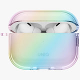 Uniq Iridescia Hang Case til AirPods Pro 3 - gennemsigtigt flerfarvet