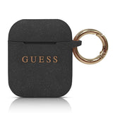Guess Silicone Cover til AirPods 1/2 - sort