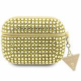 Guess Rhinestone Triangle AirPods Pro Case - Guld