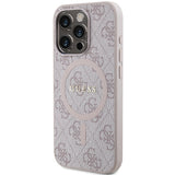 Guess 4G Collection MagSafe Case til iPhone 15 Pro Max - Pink
